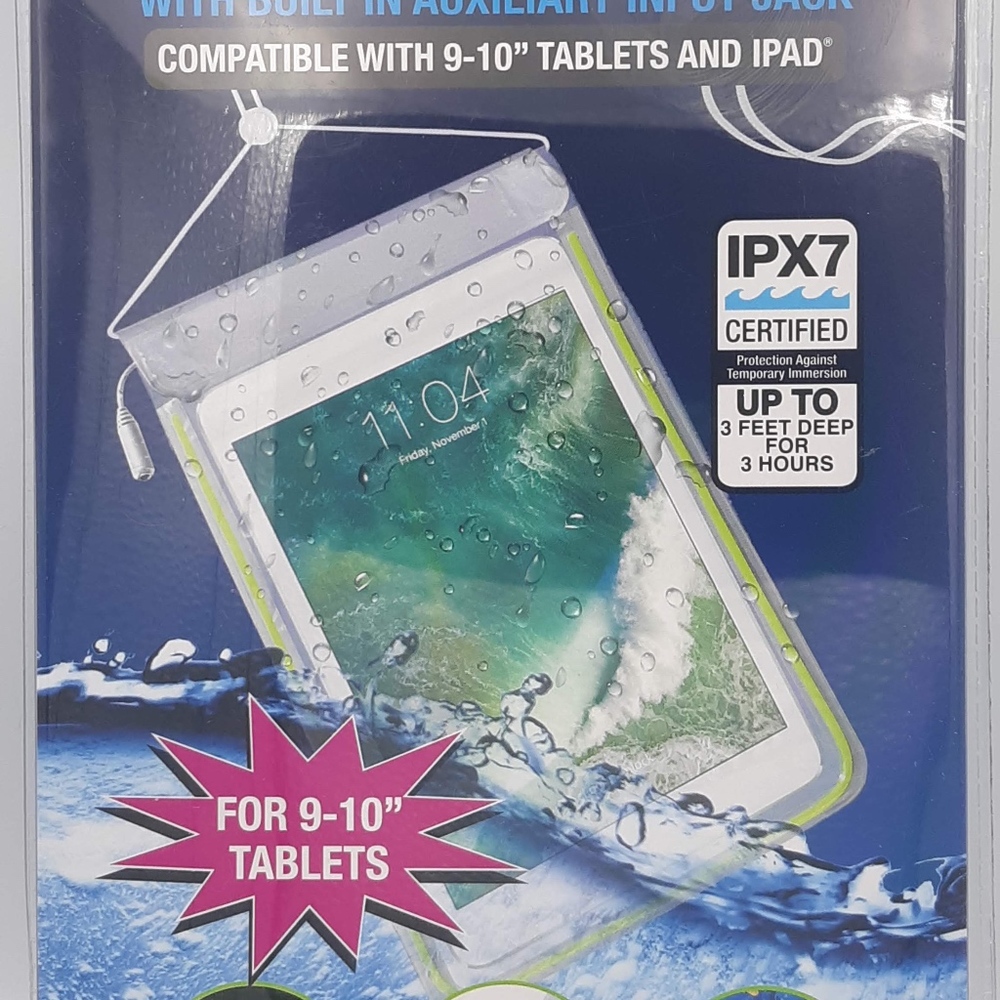 Waterproof Pouch for Tablets, iPads and phones NEW